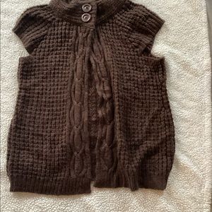 Brown seater cardigan